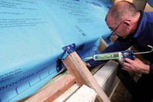 õhutõkke kleepiminel