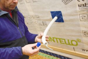 STOPPA õhupidavus korgi paigaldamine